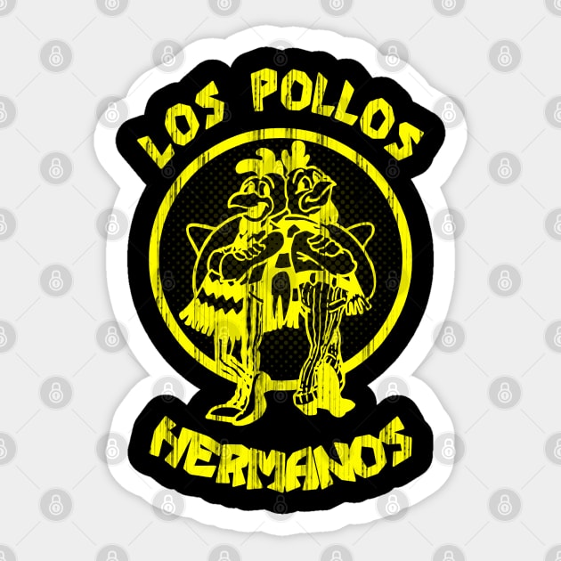 Los Pollos Hermanos - Breaking bad Sticker by Noeniguel